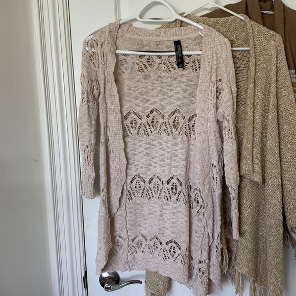 3 knit boho cardigans - Picture 2 of 9